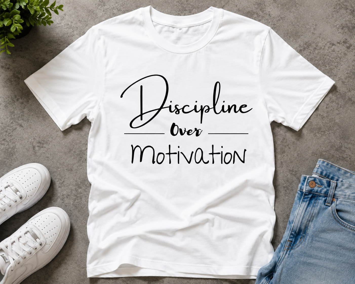Discipline over Motivation Tee | Unisex Tee