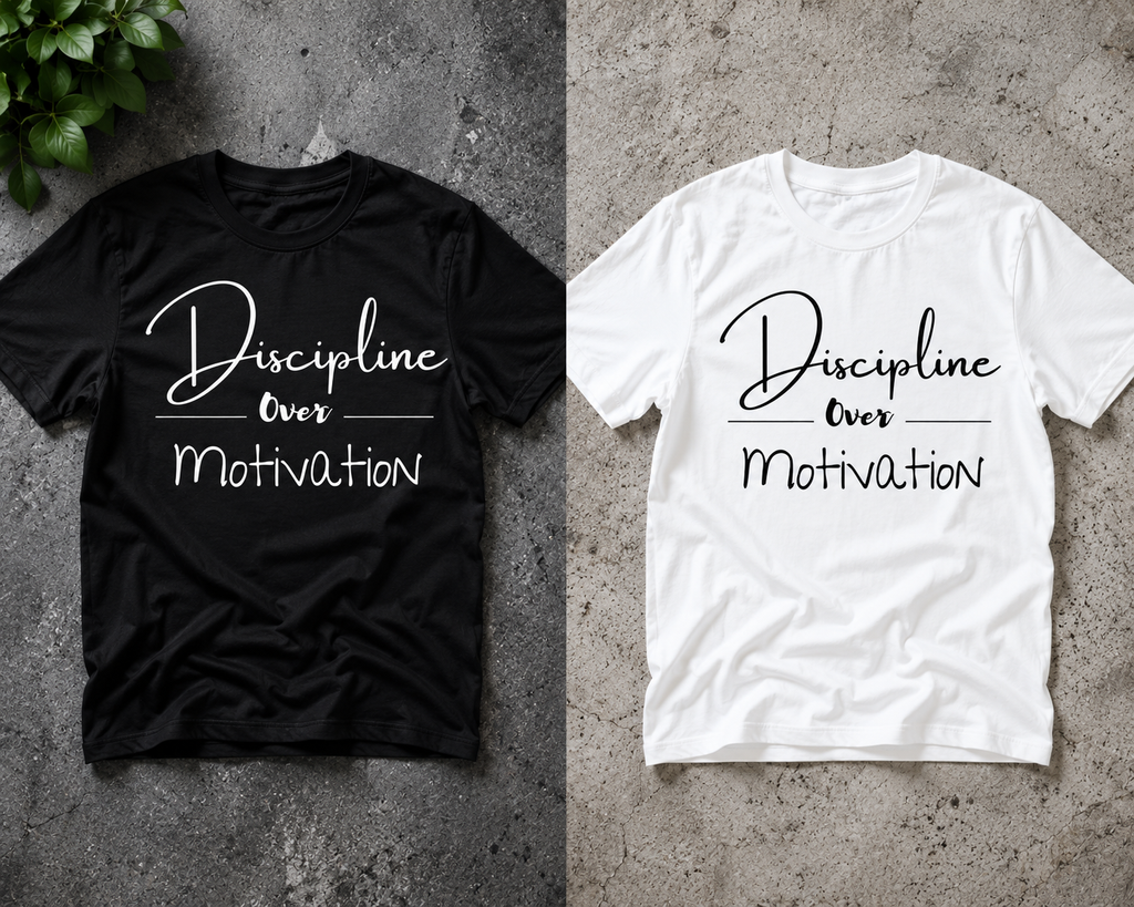 Discipline over Motivation Tee | Unisex Tee